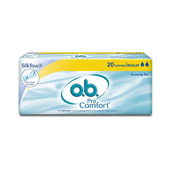O.B. Pro Comfort Tampons (Regular) 20 N
