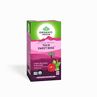 Organic India Tulsi Sweet Rose 25 BAGS