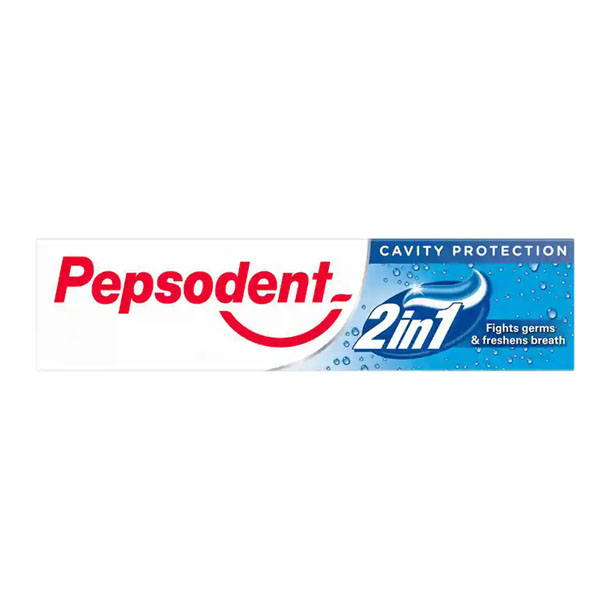 Pepsodent 2 In 1 Toothpaste Tooth Decay Prevention, Sensitivity Relief, Plaque Removal, 150 G