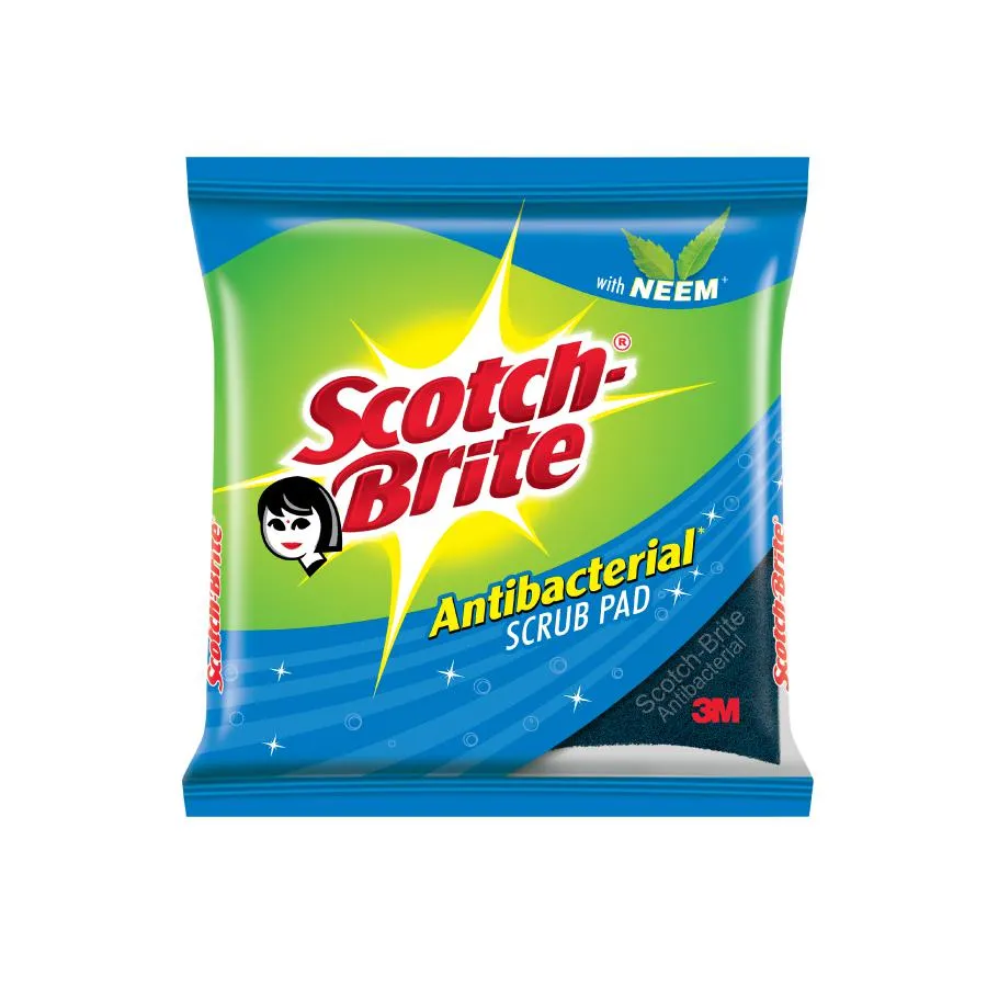 Scotch Brite Antibacterial Scrub Pad 1 PCS