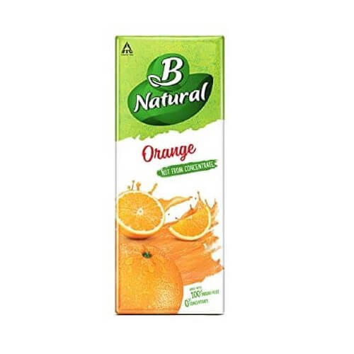 B Natural Juice Orange 200 ML