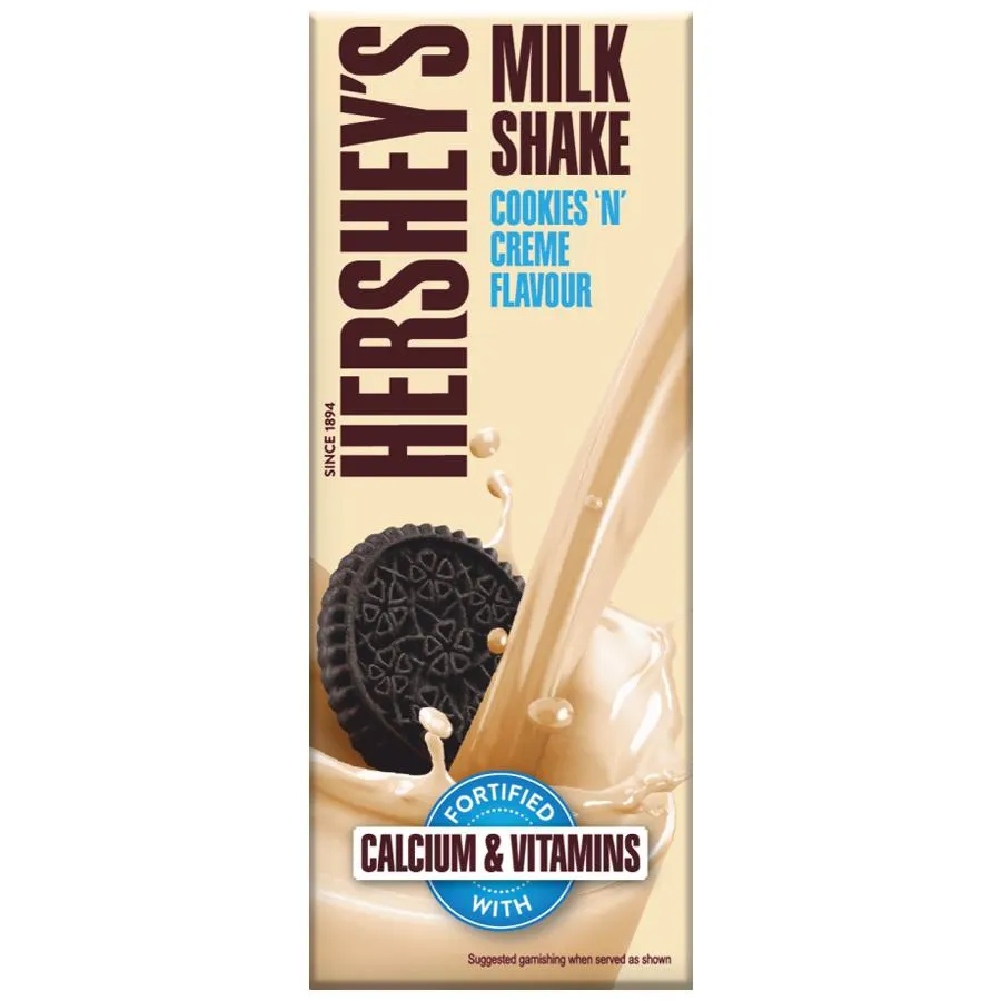 HersheyS Milk Shake Cookies N Creme 200 ML