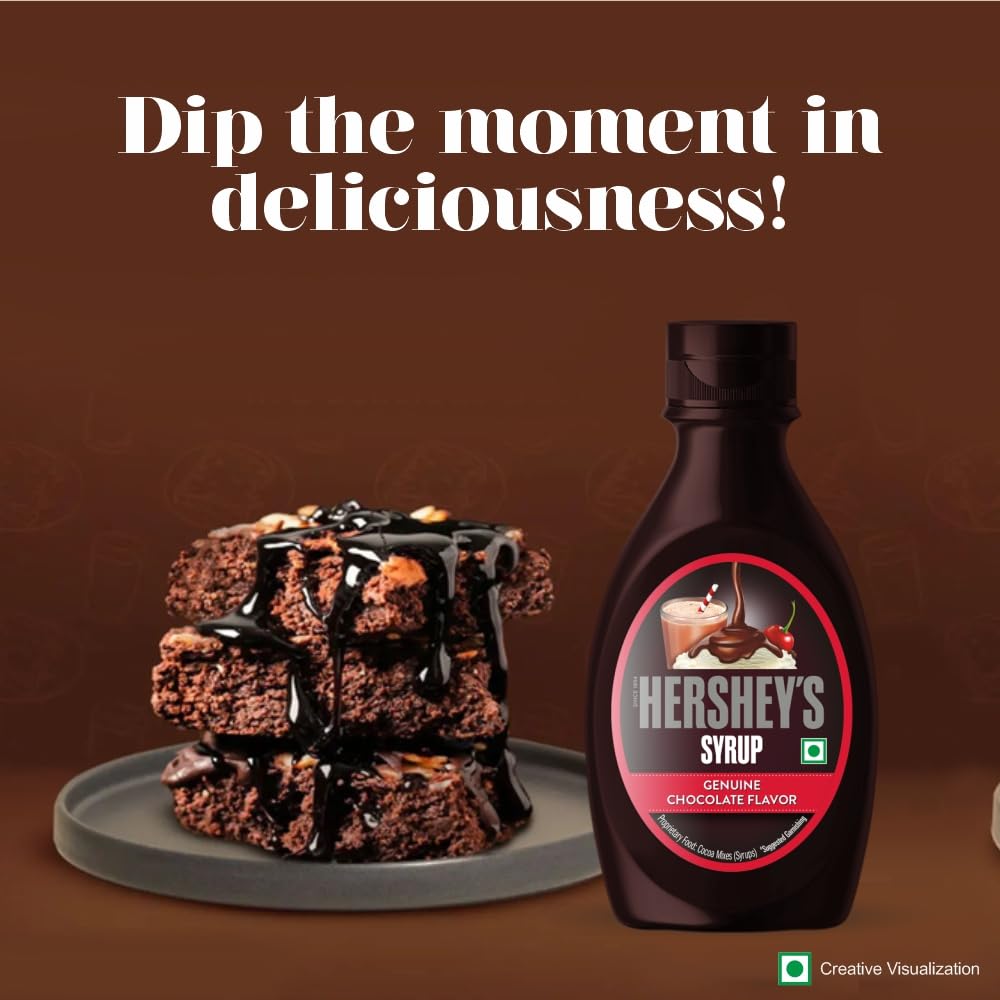 HERSHEY`S CHOCOLATE SYRUP 200GM - Image 4