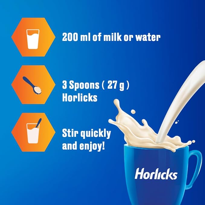 HORLICKS REGULAR 500GM REFILL PACK - Image 3