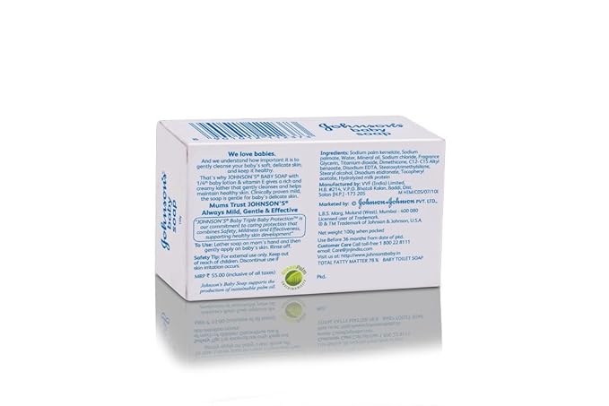Jhonsons Baby Soap - 150Gm - Image 2