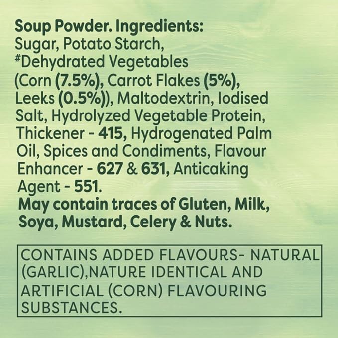 KNORR SWEET CORN VEG SOUP 44GM - Image 3