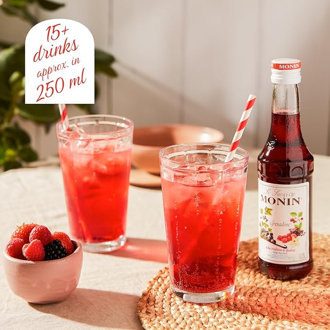 MONIN SYRUP GRENADINE 250ML - Image 5
