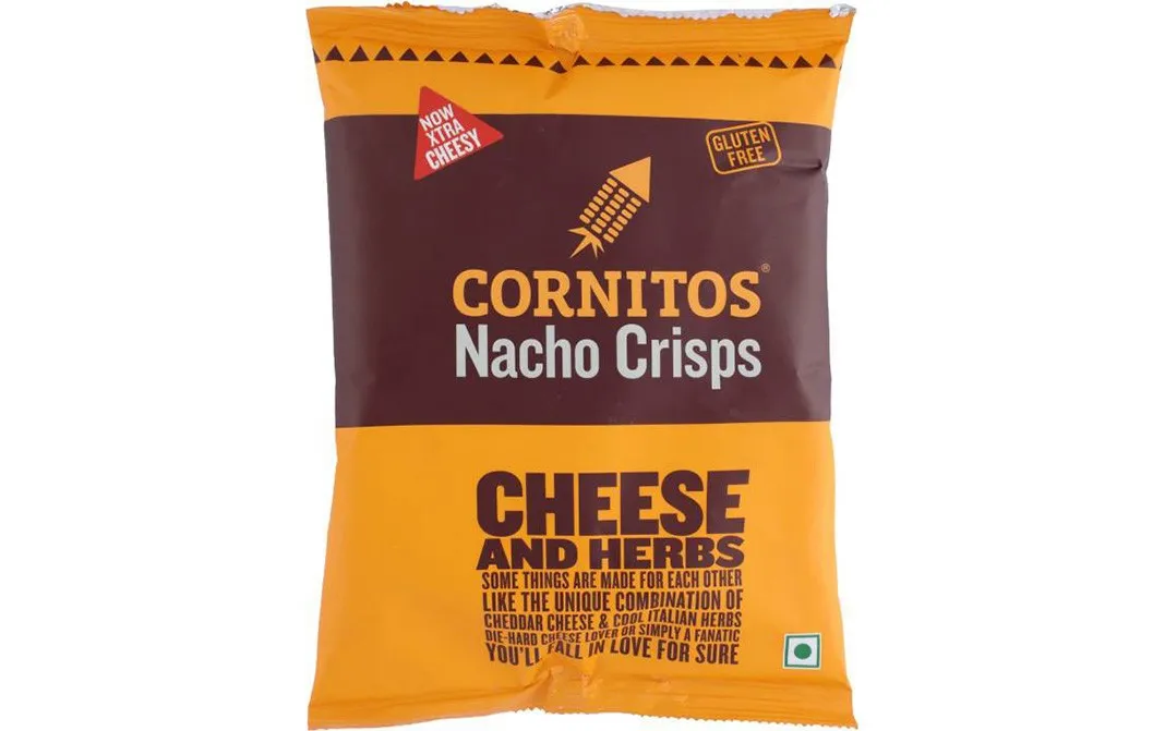 Cornitos Nachos Cheese & Herbs 60 GM