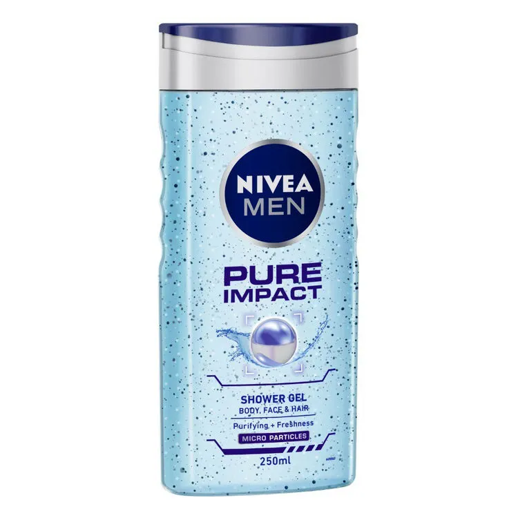 Nivea Shower Gel Pure Impact 250 ML