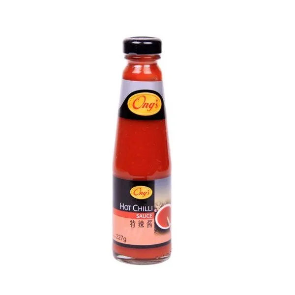 OngS Hot Chili Sauce 227 GM