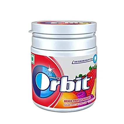 Wrigleys Orbit Fruit Jar 66 GM