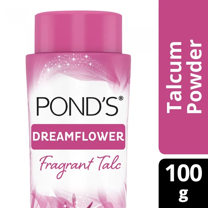 Pond’S Dreamflower Fragrant Talc Powder With Vitamin B3, 100Gm