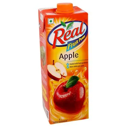 Real Fruit Power Apple Juice 1 LT