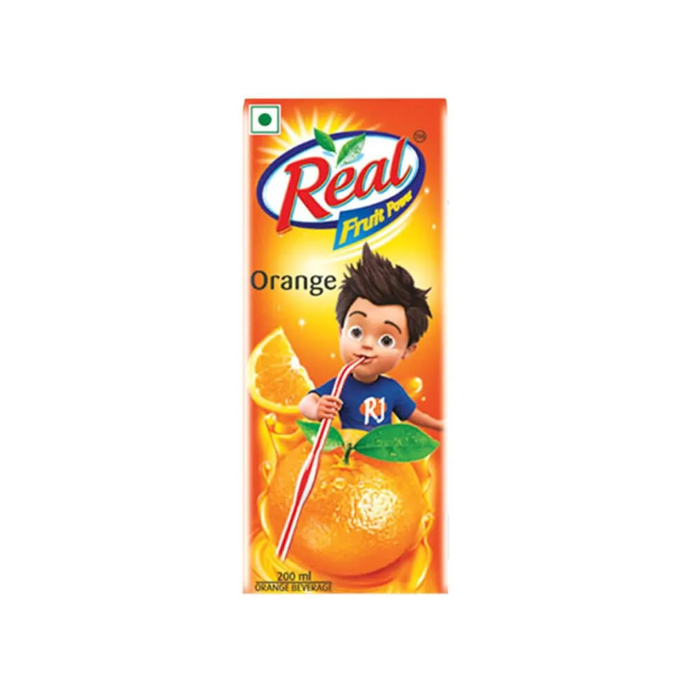 Real Fruit Power Orange Juice 200 ML