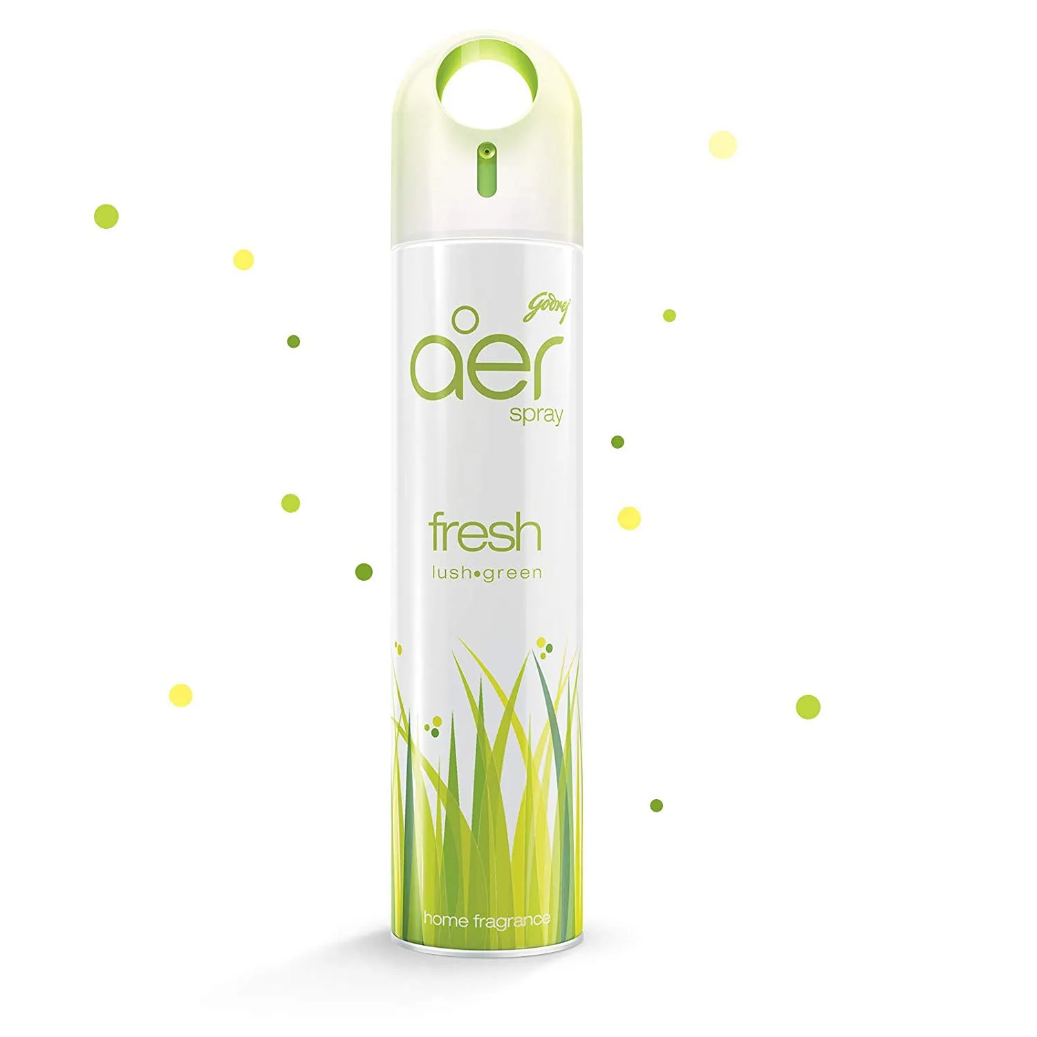 Godrej Aer Spray, Air Freshener Fresh Lush Green 240 ML