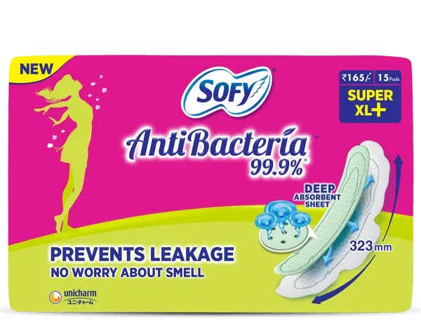 SOFY ANTI BACTERIA XL-15PAD