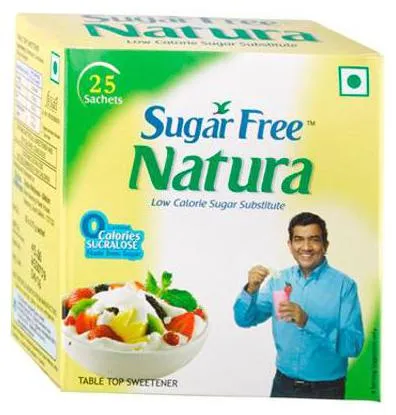 Sugar Free Powder Natura – Sweetner For Calorie Conscious 25 POUCH