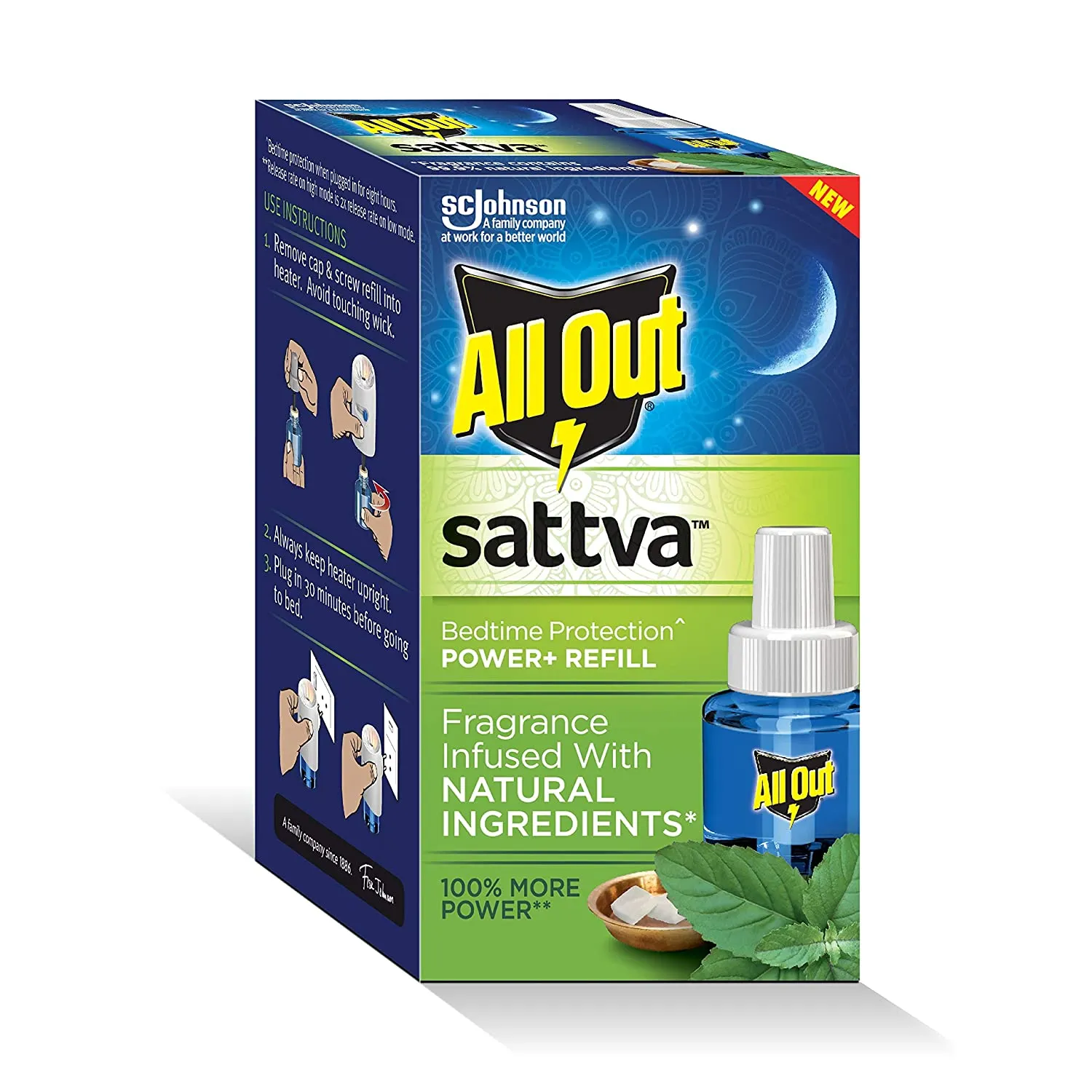 All Out Sattva Power 45 ML