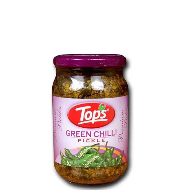 TOPS GREEN CHILLI 400G