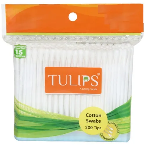 Tulips Cotton Swabs (Buds) 100 BUDS