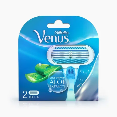 Gillette Venus Cart (Glide Strips With Aloe Extracts) 2 N