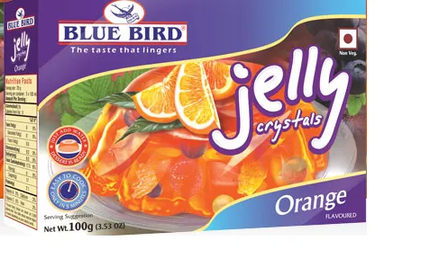 Blue Bird Jelly Crystals Orange 100 GM