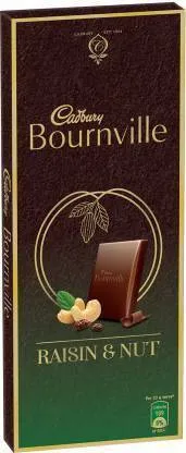Cadbury Bournville Raisin & Nut 80 GM