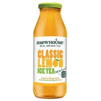 Brewhouse Organic Ice Tea Classic Lemon 350 ML