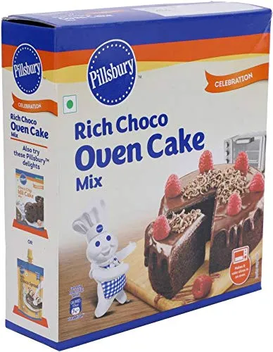Pillsbury Oven Cake Mix, Rich Choco 285 GM
