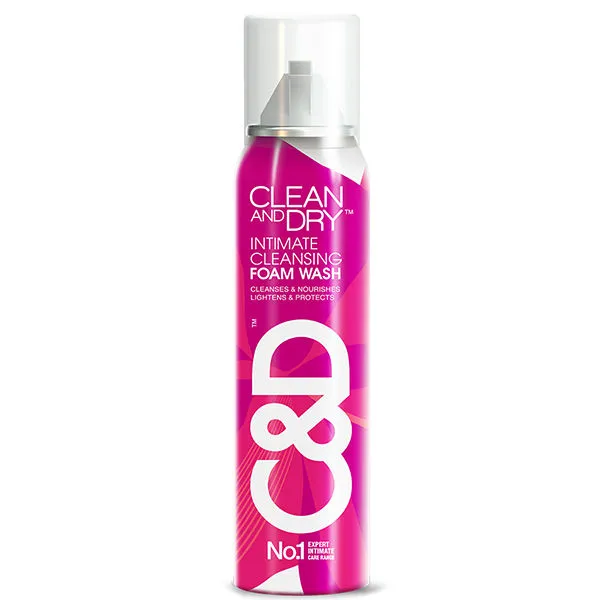 Clean & Dry Intimate Cleansing Foam Wash 85 GM