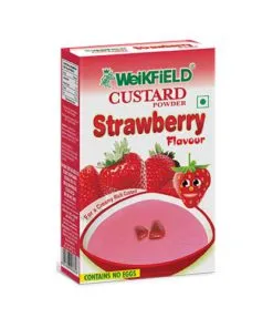 Weikfield Custard Powder Strawberry Flavour 75 GM