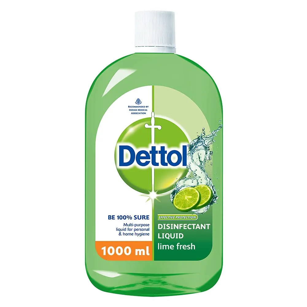Dettol Lime Fresh Disinfectant Liquid, 1 Litre