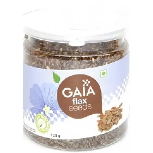Gaia Flax Seeds 120 GM