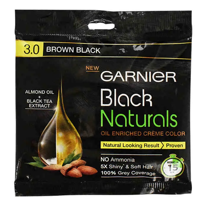 GARNIER POUCH BROWN BLK 3.0