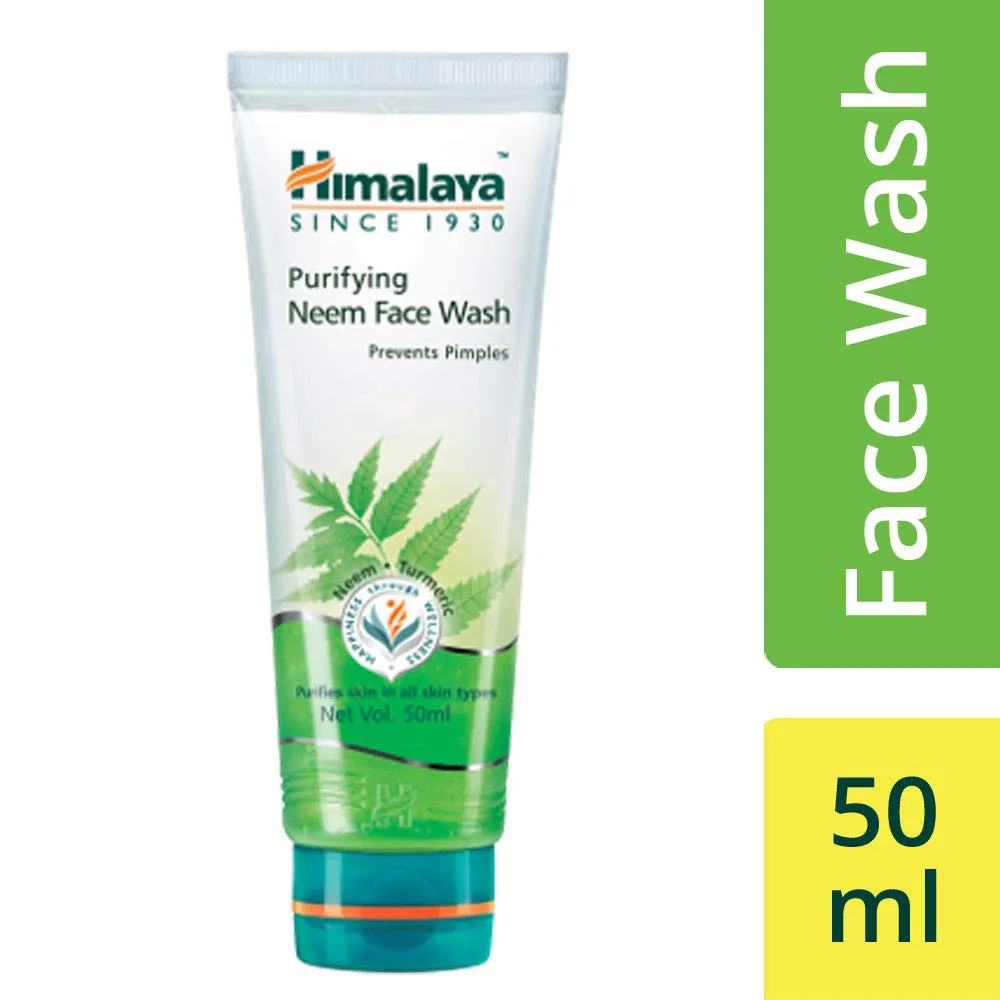 Himalaya natural glow face Wash Neem 50Ml