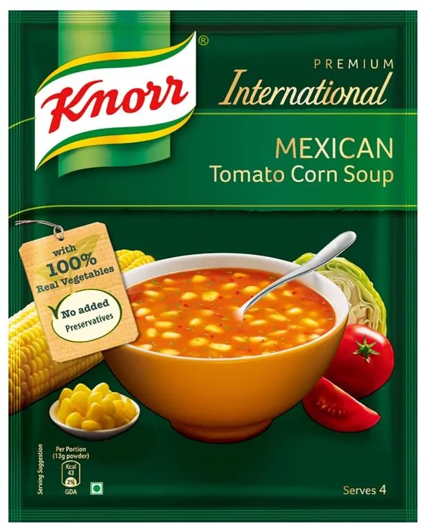 Knorr Intrnational Maxican Tomato Corn Soup 52 GM