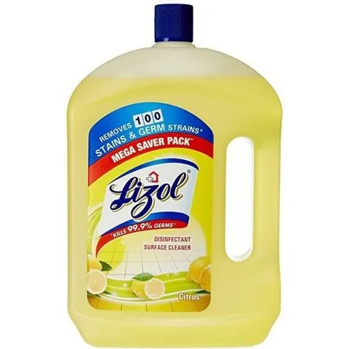 Lizol Disinfectant Surface Cleaner Citrus 2 LT