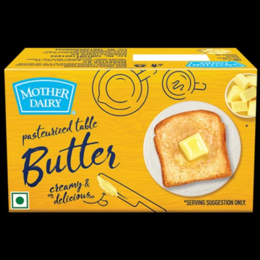 MOTHER DAIRY BUTTER 500GM