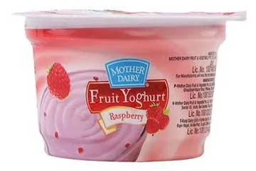 MOTHER DAIRY YOGHURT R.BERRY 100G