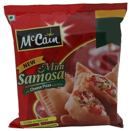 Mccain Mini Samosa-Cheese Pizza 240 GM