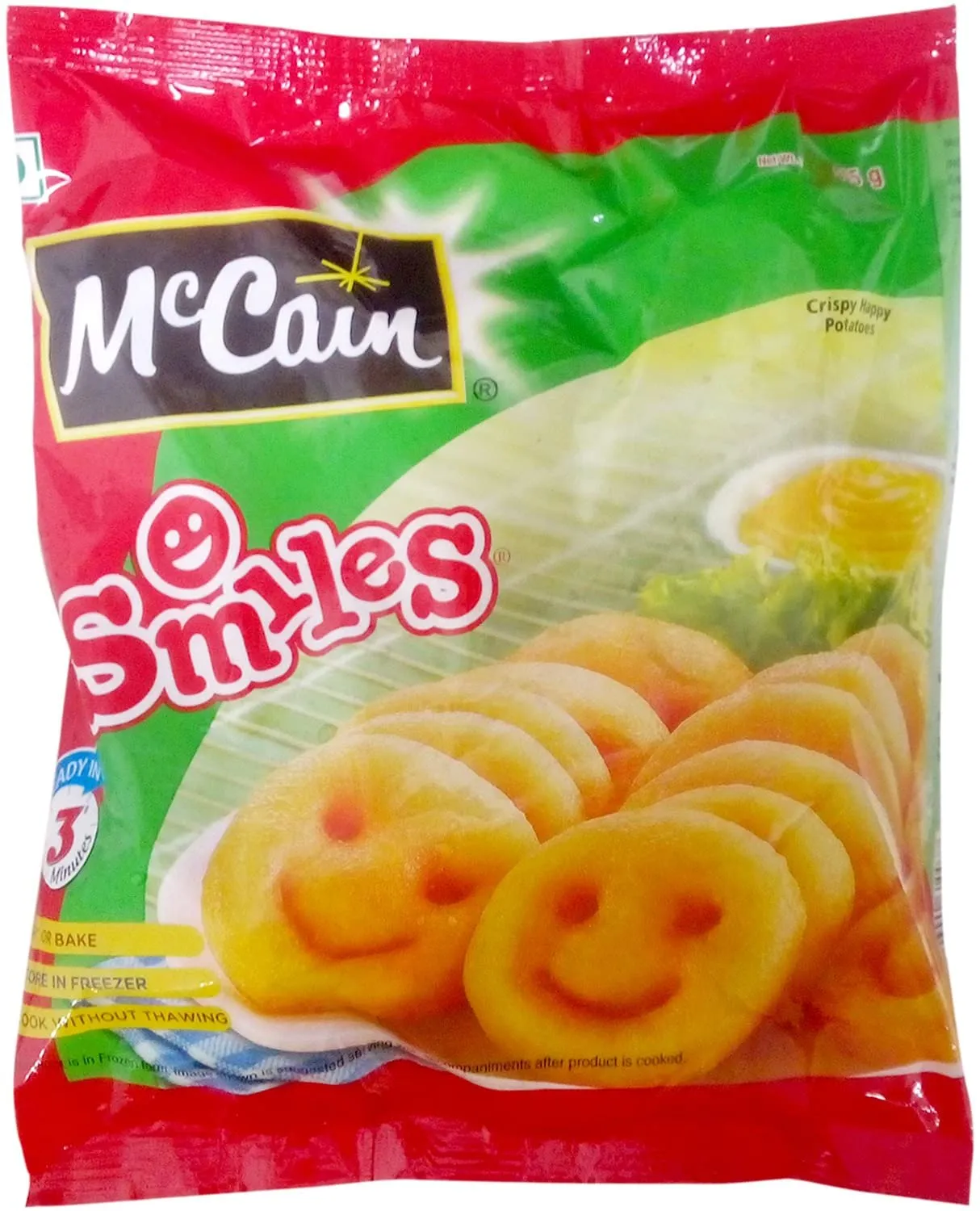 Mccain Smiles Regular Pack 415 GM