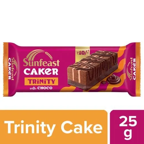 Sunfeast Caker Trinity with Choco, 28g