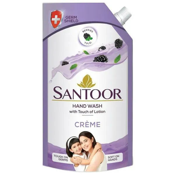 Santoor Creme Hand Wash 750 ml