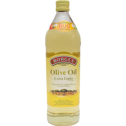 Borges Extra Light Olive Oil, 1 L (BUY 1 GET 1)
