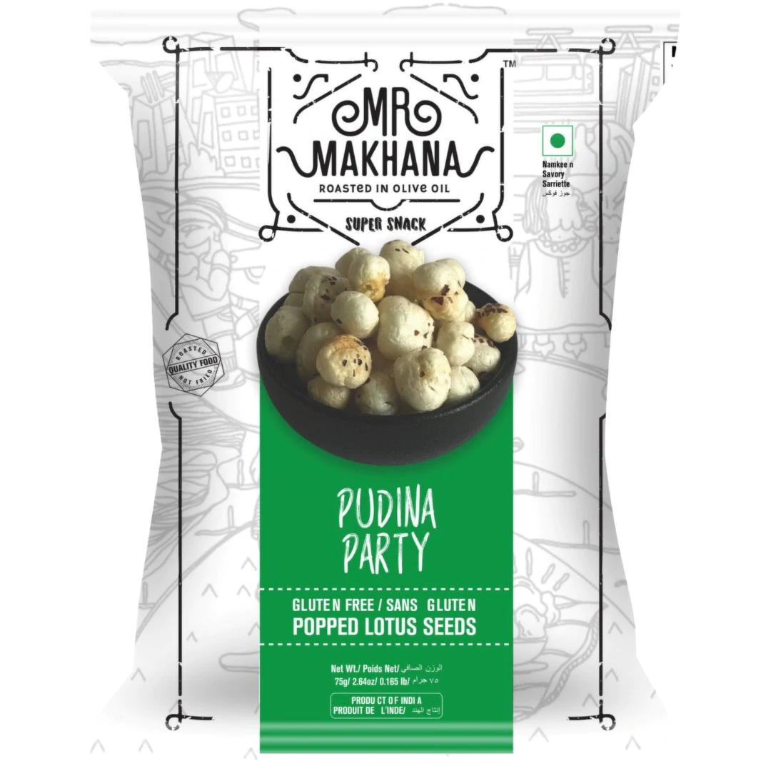 MR MAKHANA PUDINA PAR. 25GM