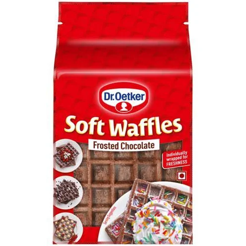 Dr. Oetker Soft Waffles Frosted Chocolate 250gm