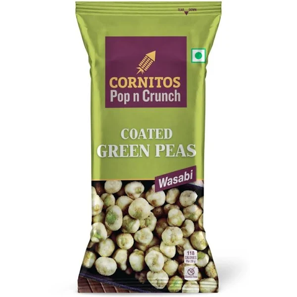 GREEN PEAS COATED WASABI 26G