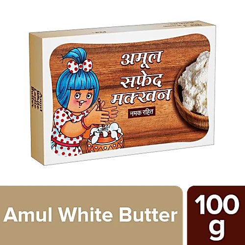 AMUL SAFED MAKKHAN 100GM