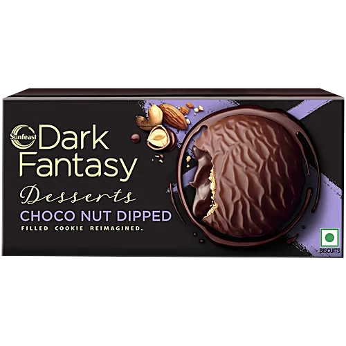 DARK FANTASY CHOCO NUT DIPPED 100G