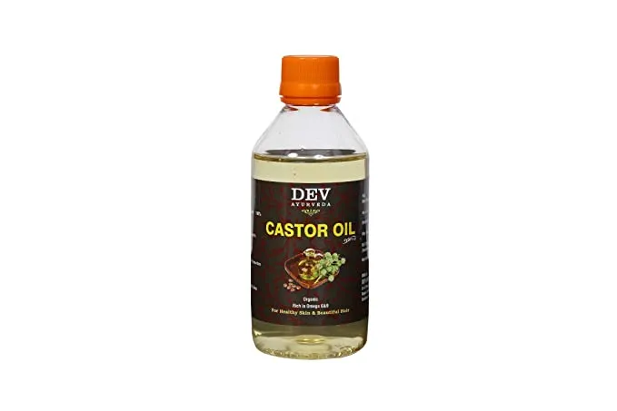 Dev Ayurveda Pure Castor oil Therapeutic grade 200ml